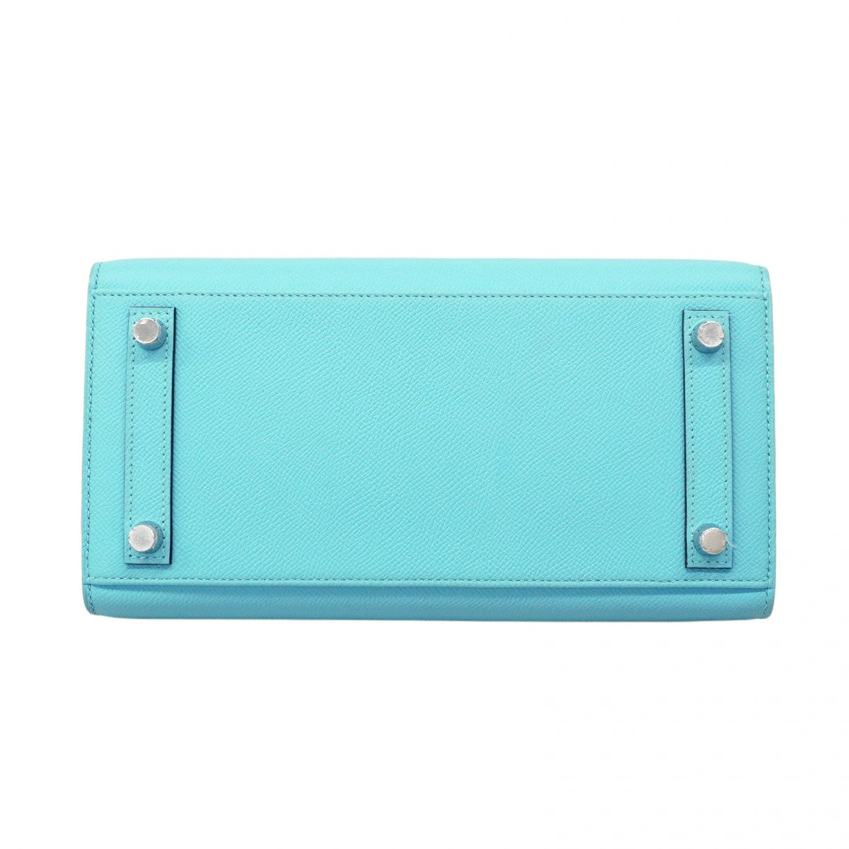 ★SALE【5pd4881-g】エルメス ハンドバッグ バーキン25 セリエ ヴォーエプソン ブルーノール シルバー金具 B刻印【中古】レディース
