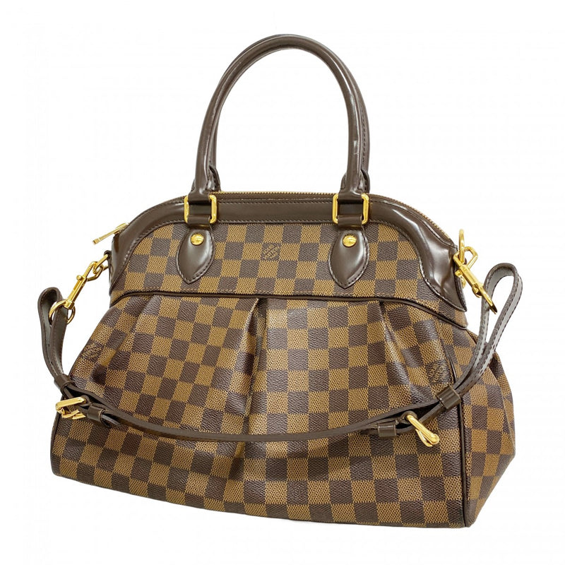 5pd4941】ルイヴィトン ハンドバッグ ダミエ トレヴィPM N51997 エベヌ