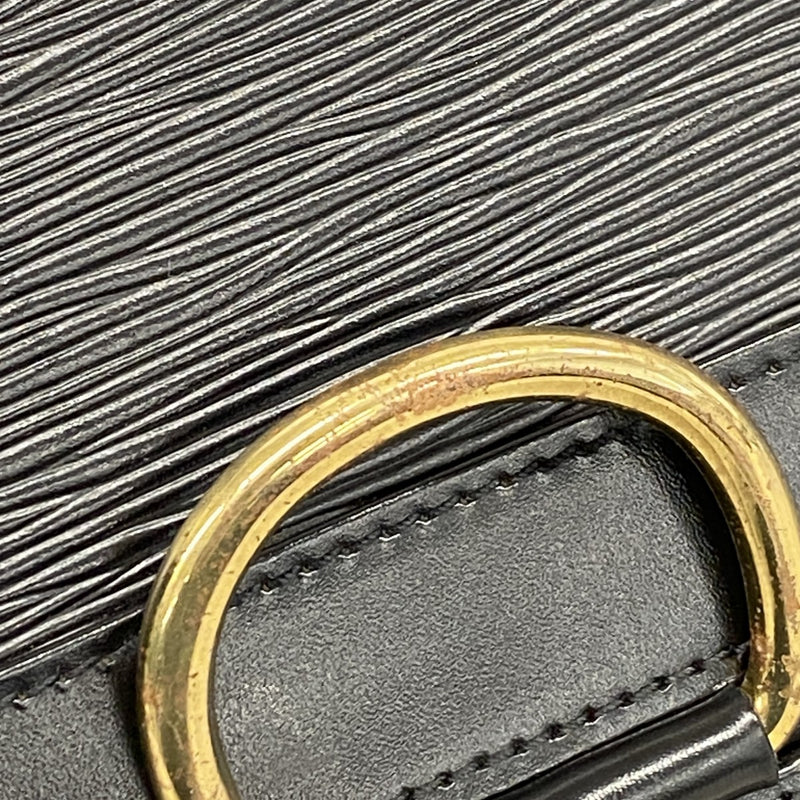 5pd4962-k】ルイヴィトン クラッチバッグ エピ イエナ M52722 ノワール