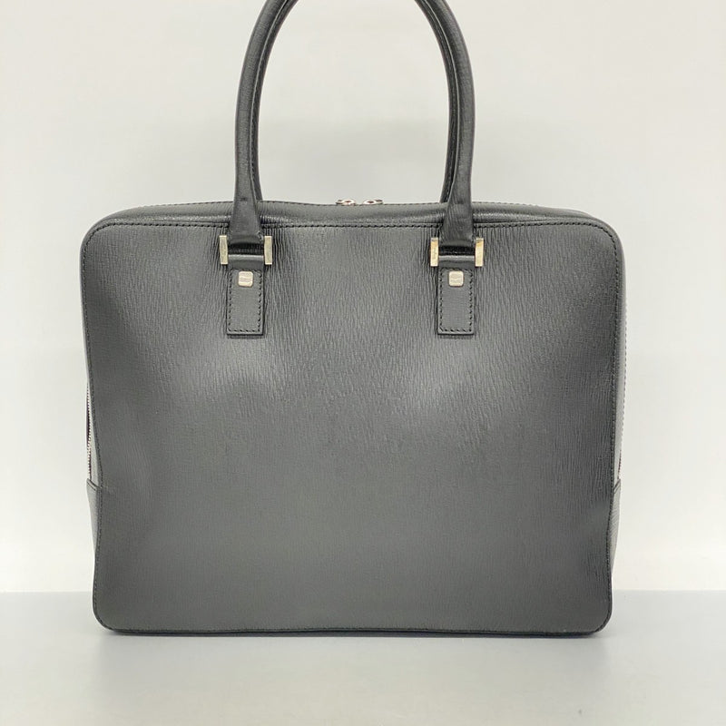 5pd4975】サルヴァトーレフェラガモ ビジネスバッグ レザー ブラック