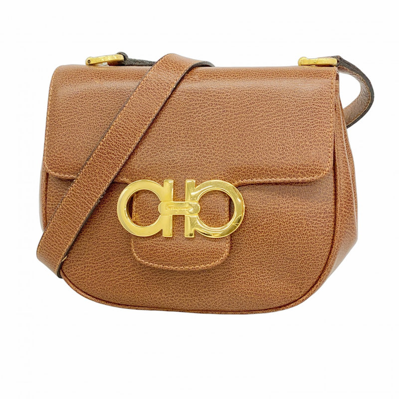 5pd5034】サルヴァトーレフェラガモ ショルダーバッグ ガンチーニ