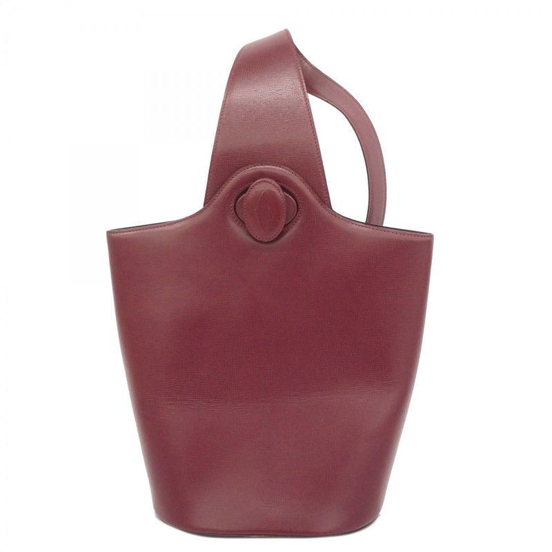 5pd5049】カルティエ ショルダーバッグ マスト レザー ボルドー