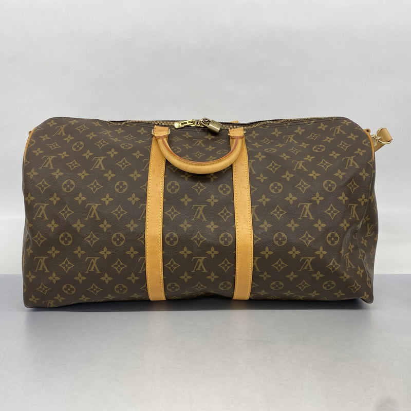 Louis Vuitton ボストンバッグ 55型　ブラウン ルイヴィトンキーポルバンドリエール 55 14145 ブラウン レディース