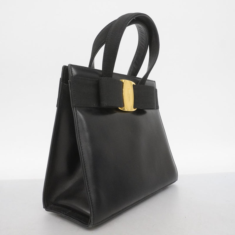 ⭐️新品未使用⭐️　サルヴァトーレフェラガモ　パンプス　ブラック　編み込み　レザー 新品】Salvatore Ferragamo サルヴァトーレ フェラガモ パンプス