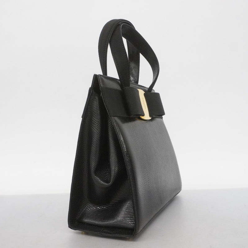 5pd5155】サルヴァトーレフェラガモ ハンドバッグ ヴァラ レザー