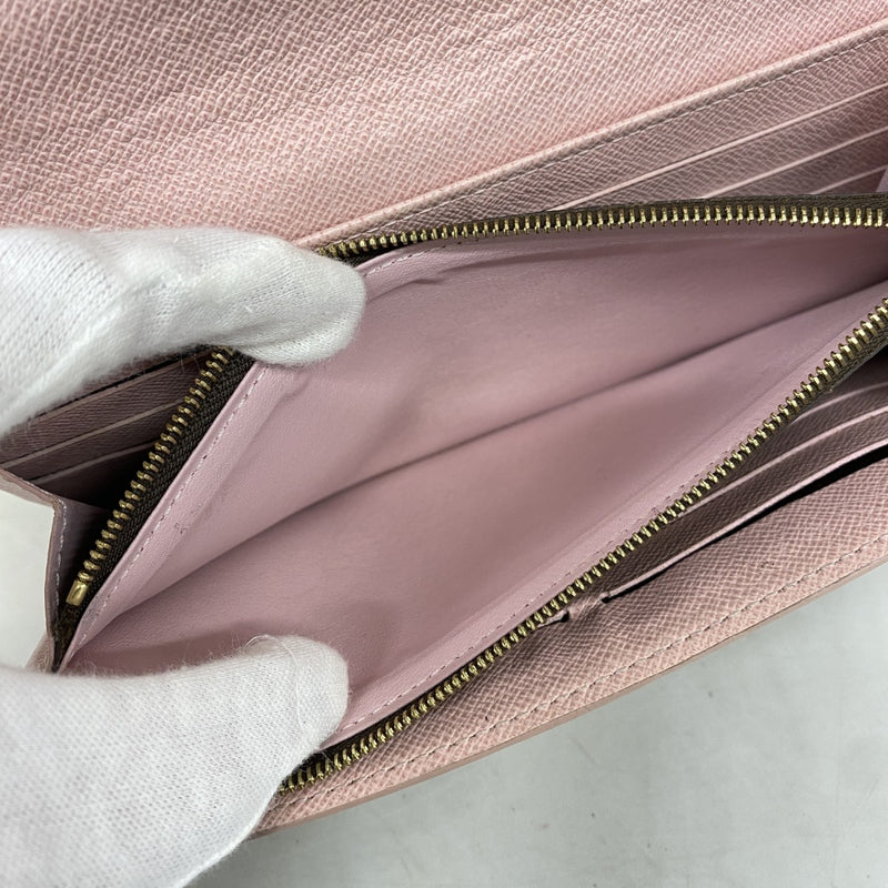 5pd5226-k】ルイヴィトン 長財布 ダミエ スタッズ ポルトフォイユサラ