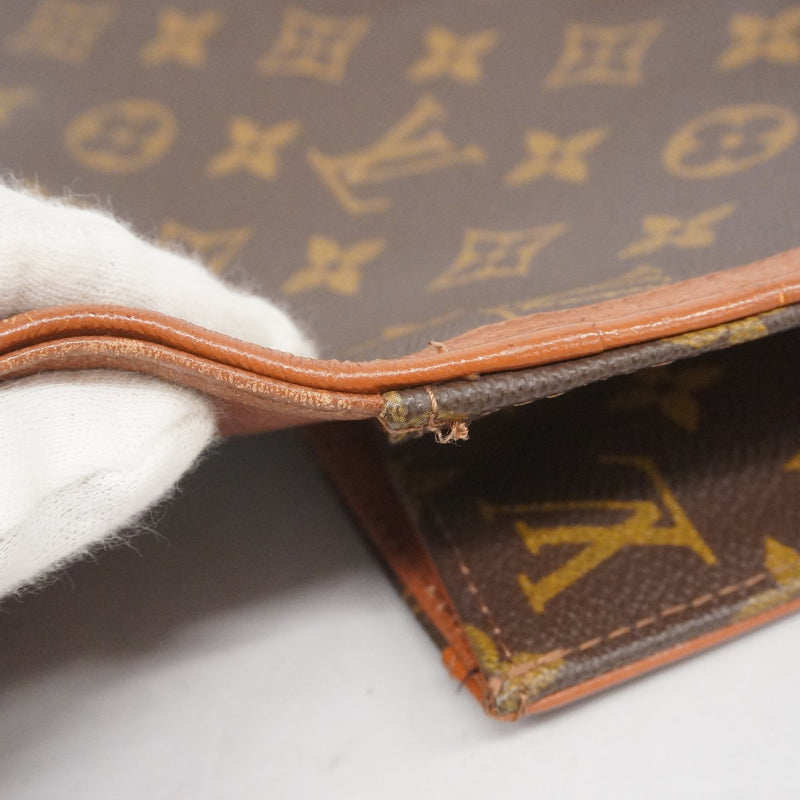 5pd5285】ルイヴィトン クラッチバッグ モノグラム ポシェットダムGM