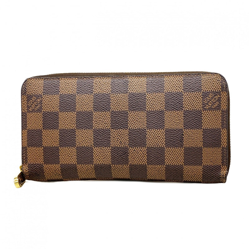 5pd5294】ルイヴィトン 長財布 ダミエ ジッピーウォレット N41661