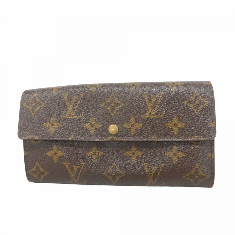 外観美 ルイヴィトン モノグラム ポシェット ポルトモネ クレディ 856 5pd5349】ルイヴィトン 長財布 モノグラム ポシェットポルトモネ
