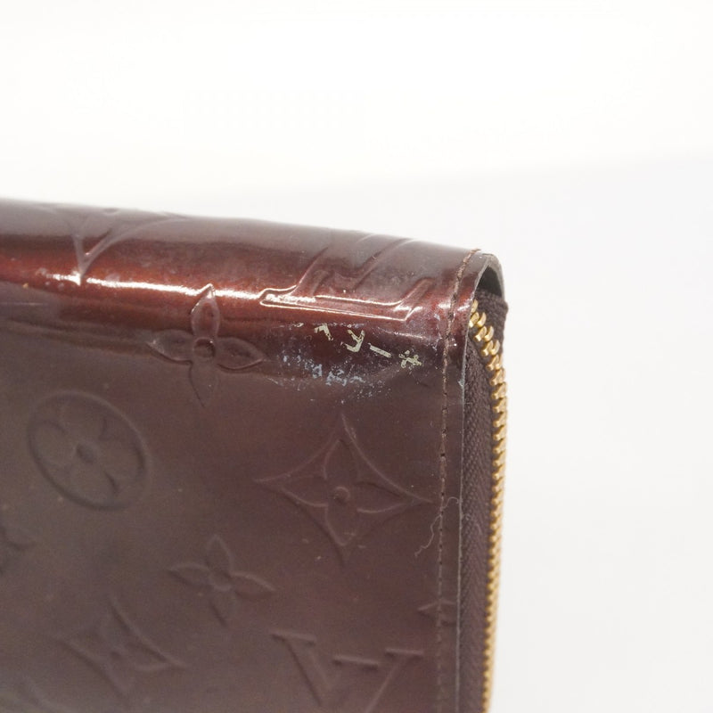 5pd5351】ルイヴィトン 長財布 ヴェルニ ジッピーウォレット M93522