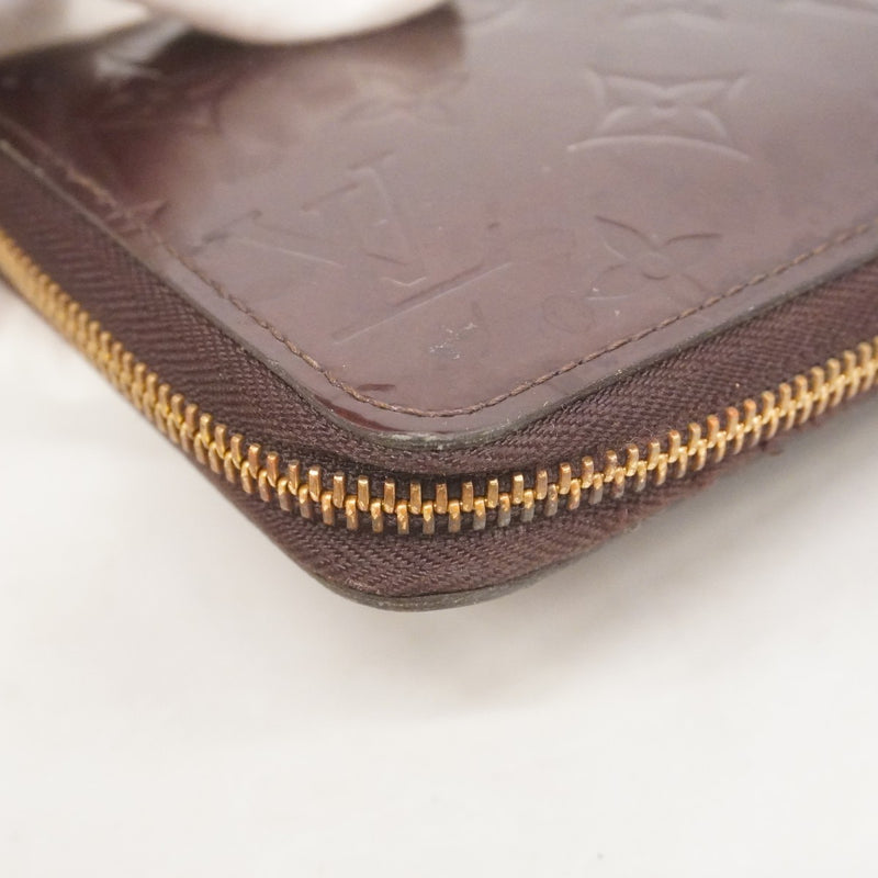 5pd5351】ルイヴィトン 長財布 ヴェルニ ジッピーウォレット M93522