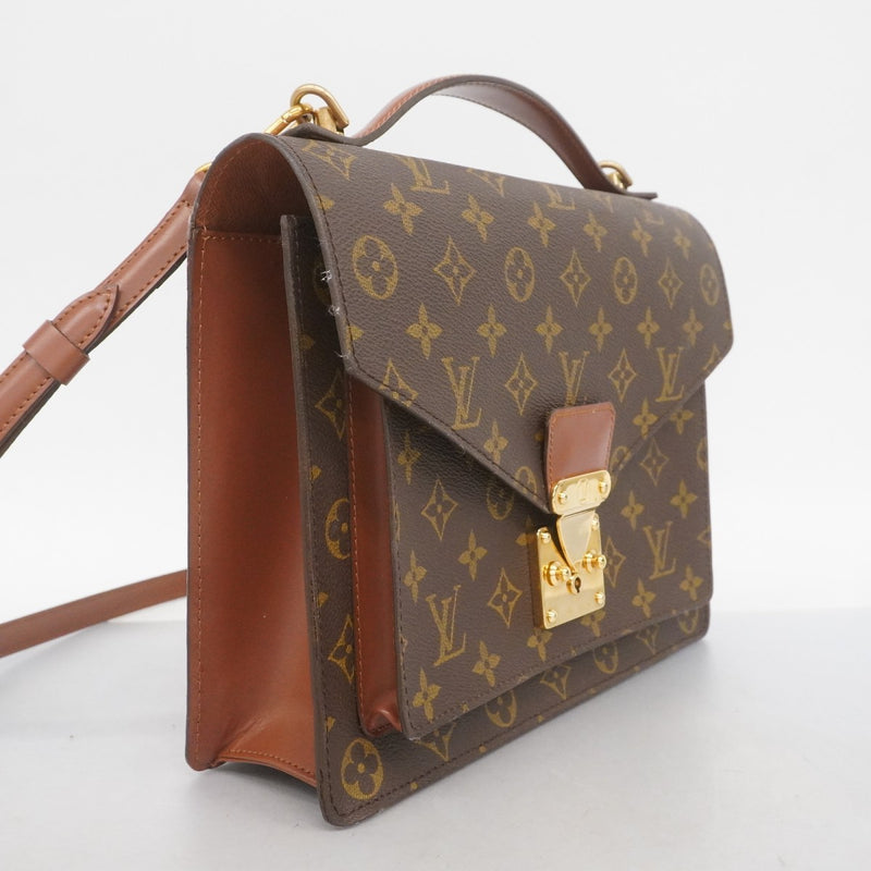 5pd5434】ルイヴィトン ハンドバッグ モノグラム モンソー28 M51185