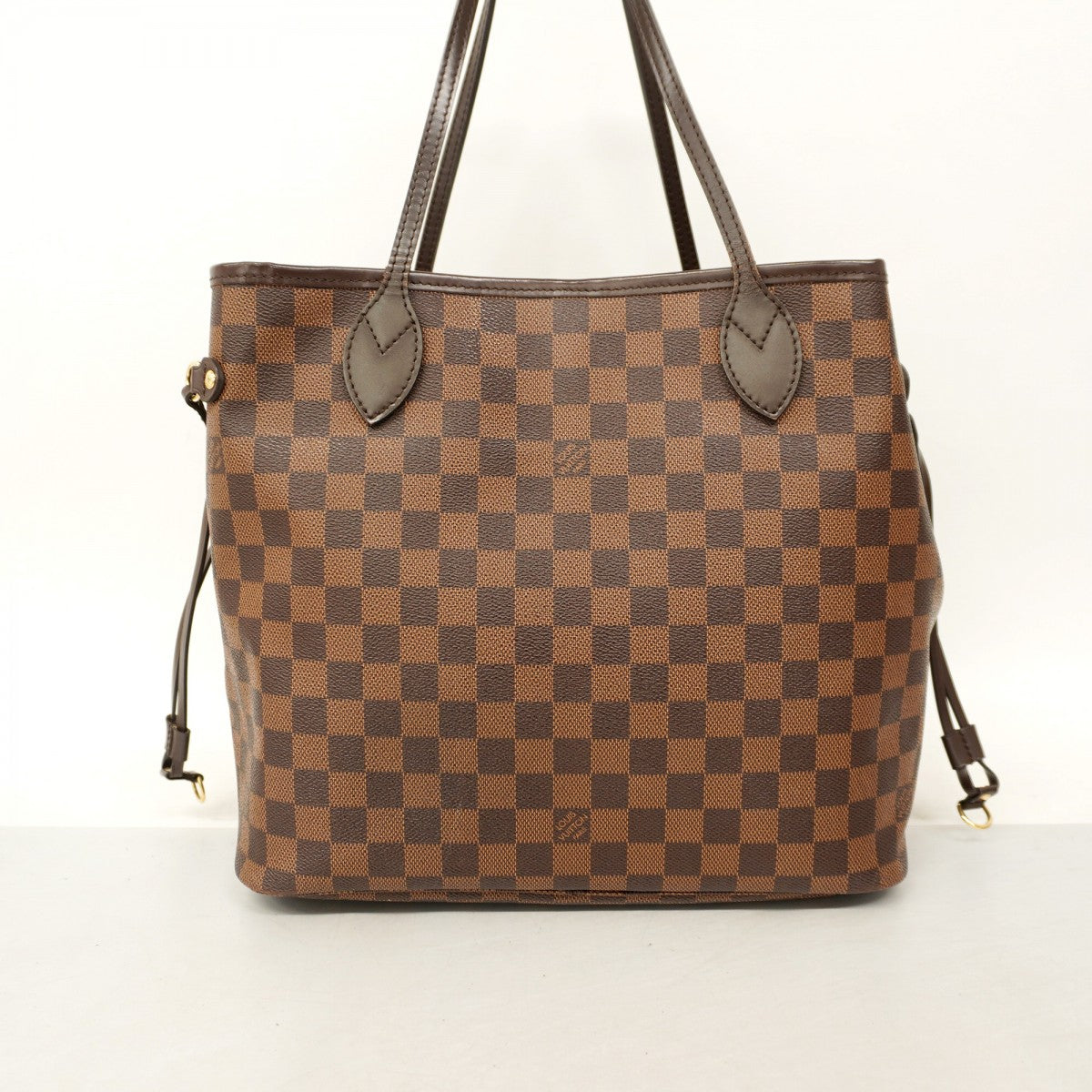 5pd5490-k】ルイヴィトン トートバッグ ダミエ ネヴァーフルMM N41358