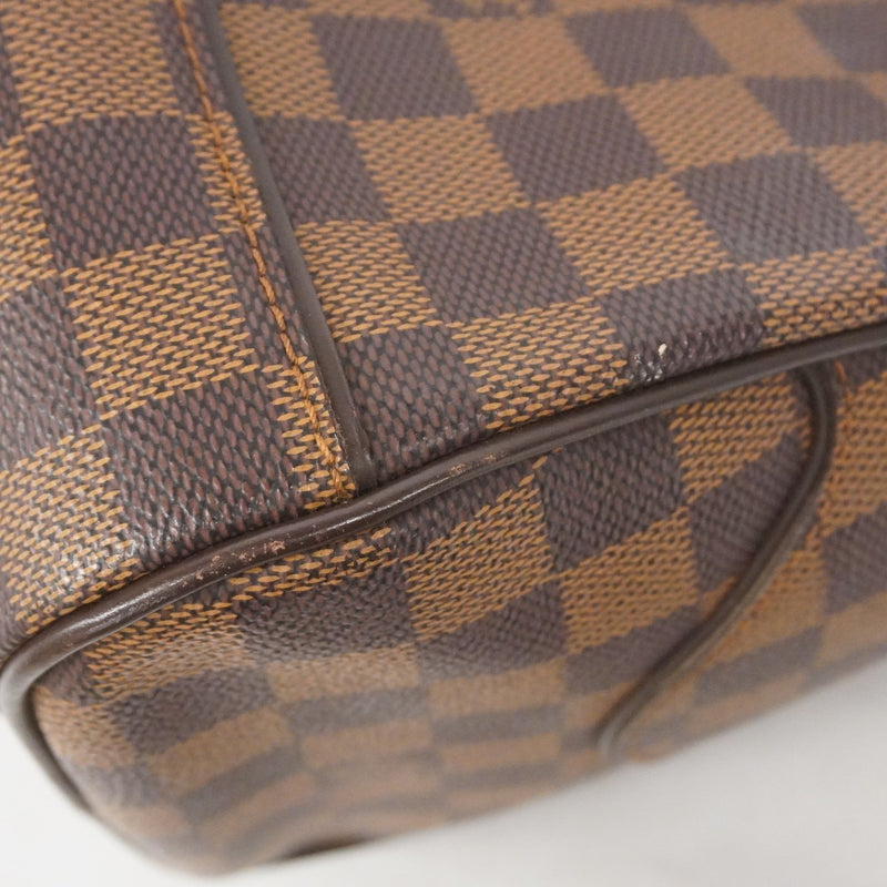 【美品】ルイヴィトン ドゥオモ　ダミエ　エベヌ　ハンドバッグ 5pd5601-k】ルイヴィトン ハンドバッグ ダミエ ドゥオモ N60008 エベヌ