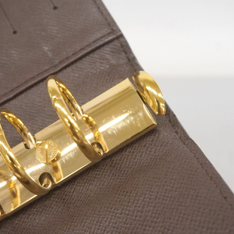 5pd5603-k】ルイヴィトン 手帳カバー ダミエ アジェンダMM R20701