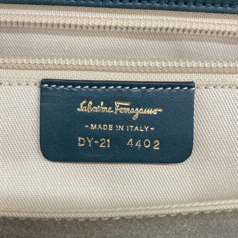 5pd5767】サルヴァトーレフェラガモ ハンドバッグ ガンチーニ レザー