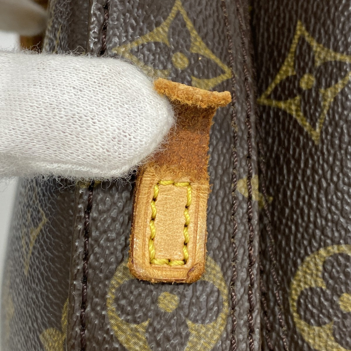 ルイヴィトン ハンドバッグ モノグラム スポンティーニ ブラウン LOUIS VUITTON（ルイ・ヴィトン） ☆3日以内返品可☆ ルイ ヴィトン