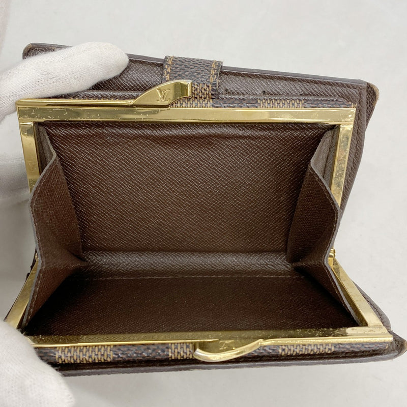 5pd5786】ルイヴィトン 財布 ダミエ ポルトモネビエヴィエノワ M61663