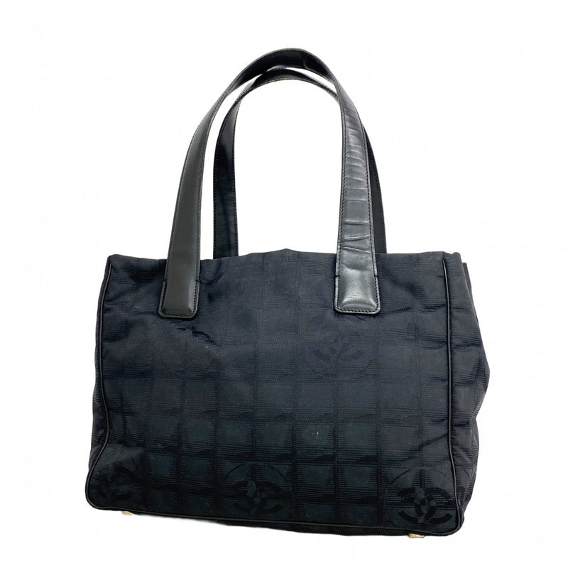 5pd5799-k】シャネル トートバッグ ニュートラベル ナイロン ブラック