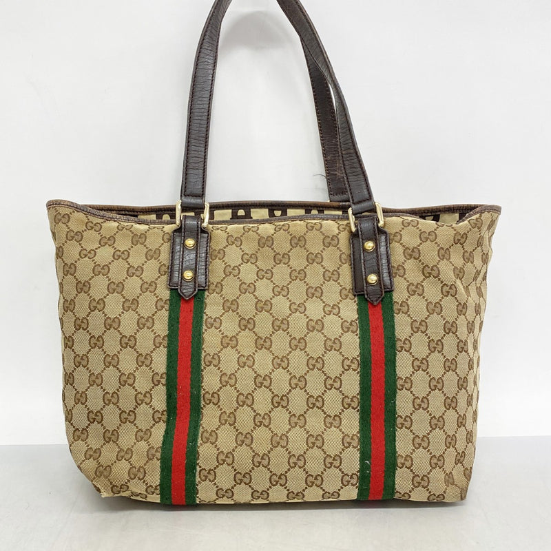 5pd5824-k】グッチ トートバッグ GGキャンバス/シェリーライン 139260