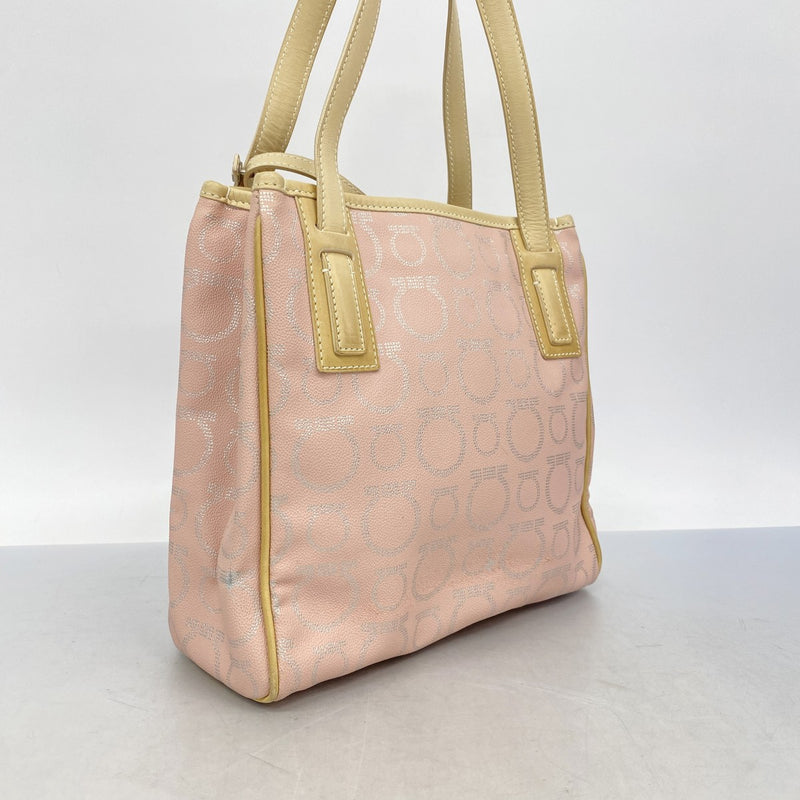 5pd5907】サルヴァトーレフェラガモ トートバッグ ガンチーニ PVC