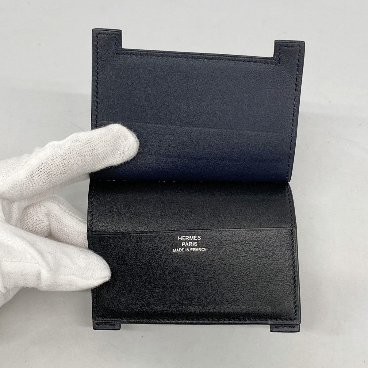 エルメス　ケース 5pd5910】エルメス カードケース ミュルチプリ スイフト ブラック A