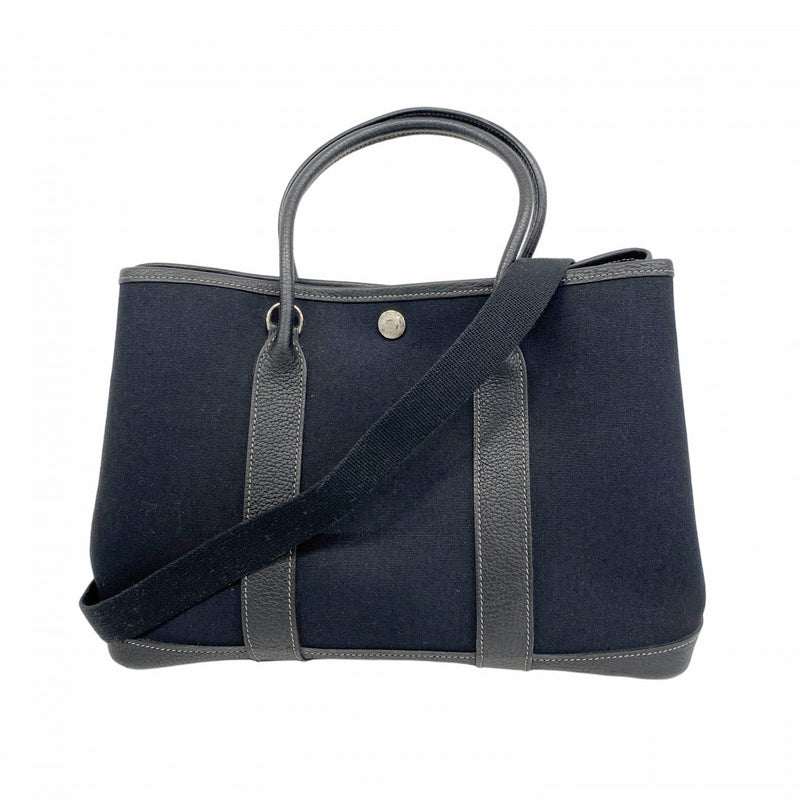 5pd5996】エルメス トートバッグ ガーデンパーティTPM トワル