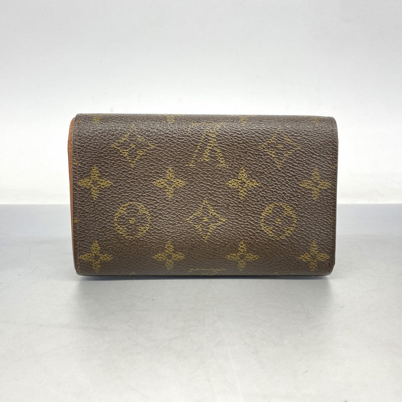 5pd6022】ルイヴィトン 財布 モノグラム ポルトモネビエトレゾール