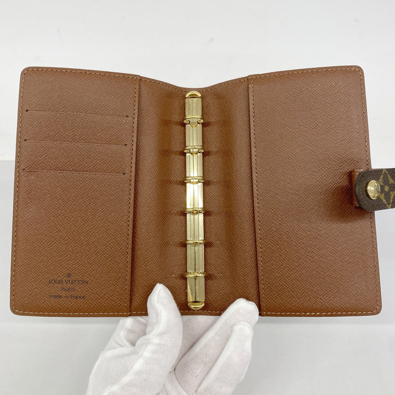 5pd6256-k】ルイヴィトン 手帳カバー モノグラム アジェンダPM R20005