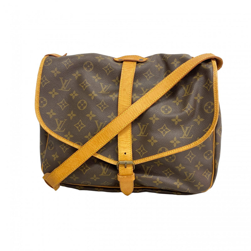 5pd6262】ルイヴィトン ショルダーバッグ モノグラム ソミュール35