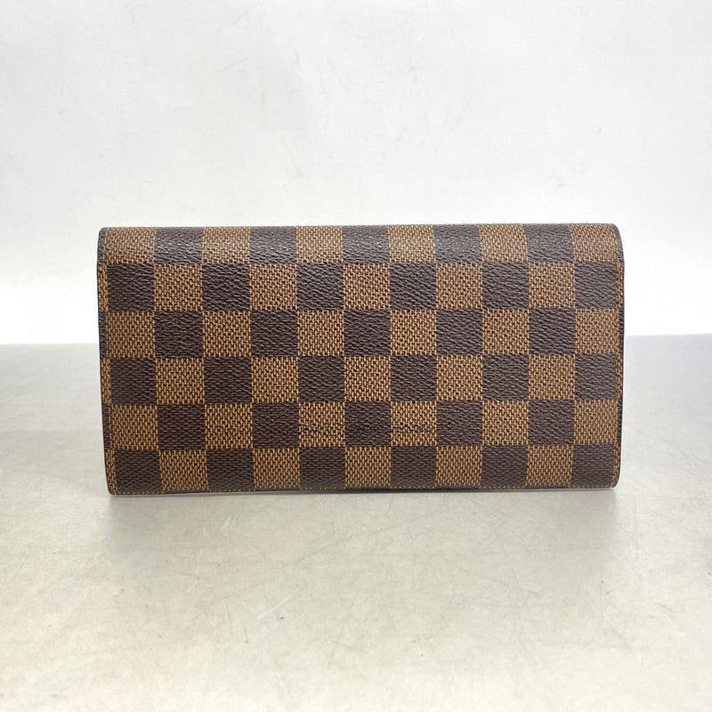 5pd6264】ルイヴィトン 長財布 ダミエ ポルトフォイユエミリー N63019
