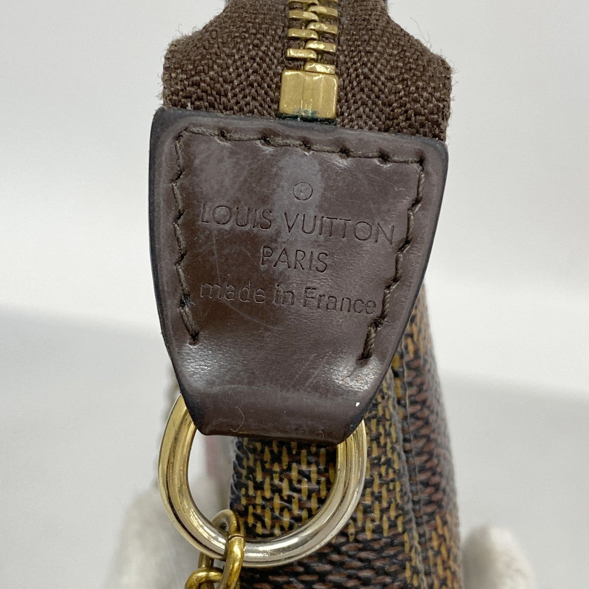 5pd6488】ルイヴィトン ポーチ ダミエ T&B ミニポシェットアクセ