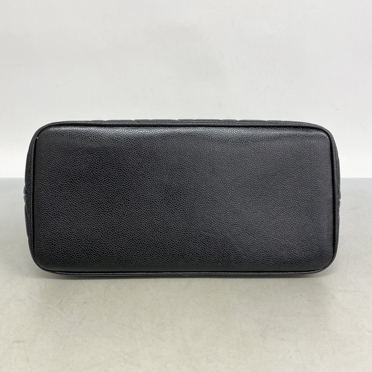 5pd6554】シャネル トートバッグ 復刻トート キャビアスキン ブラック