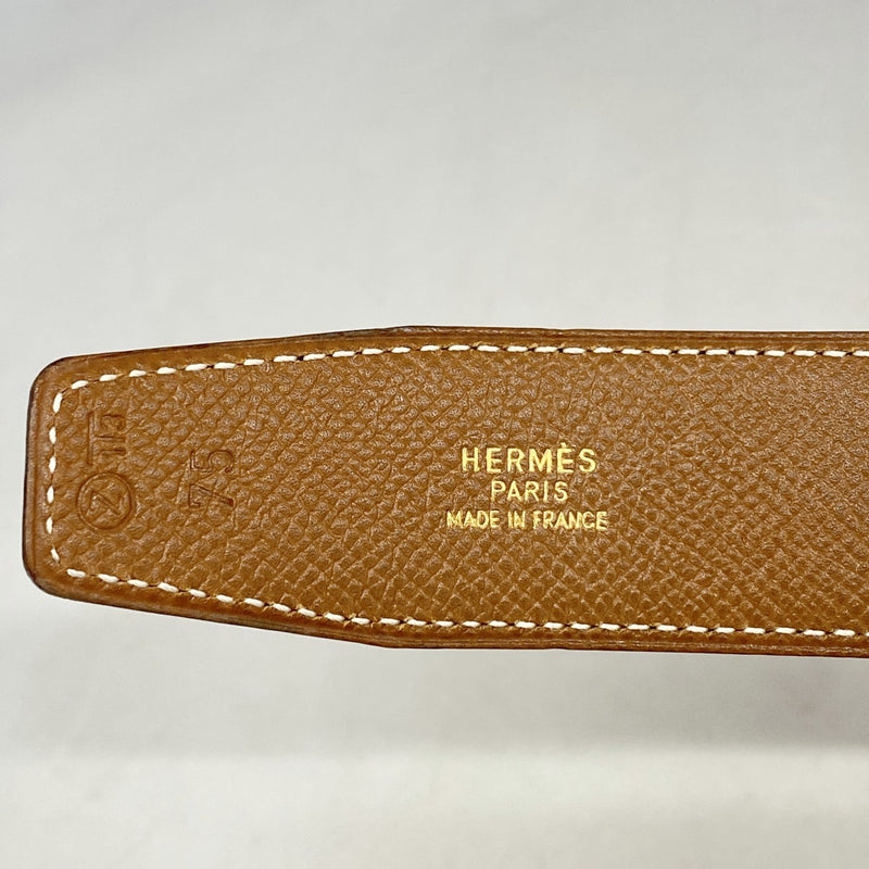 5pd6724】エルメス ベルト コンスタンスベルト ボックスカーフ