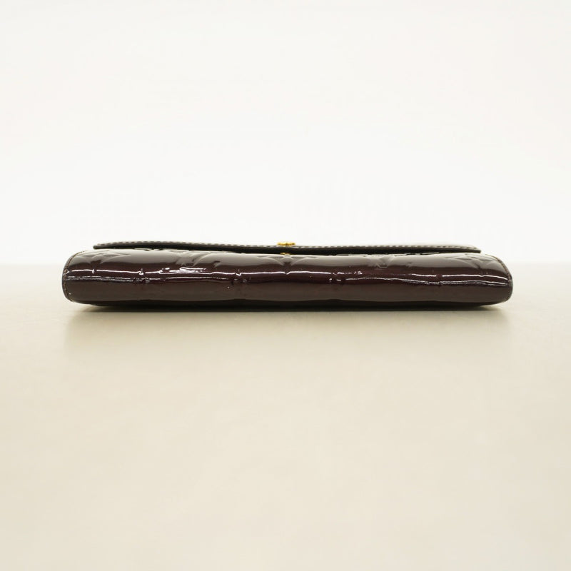 5pe6853】ルイヴィトン 長財布 ヴェルニ ポルトフォイユサラ M93524