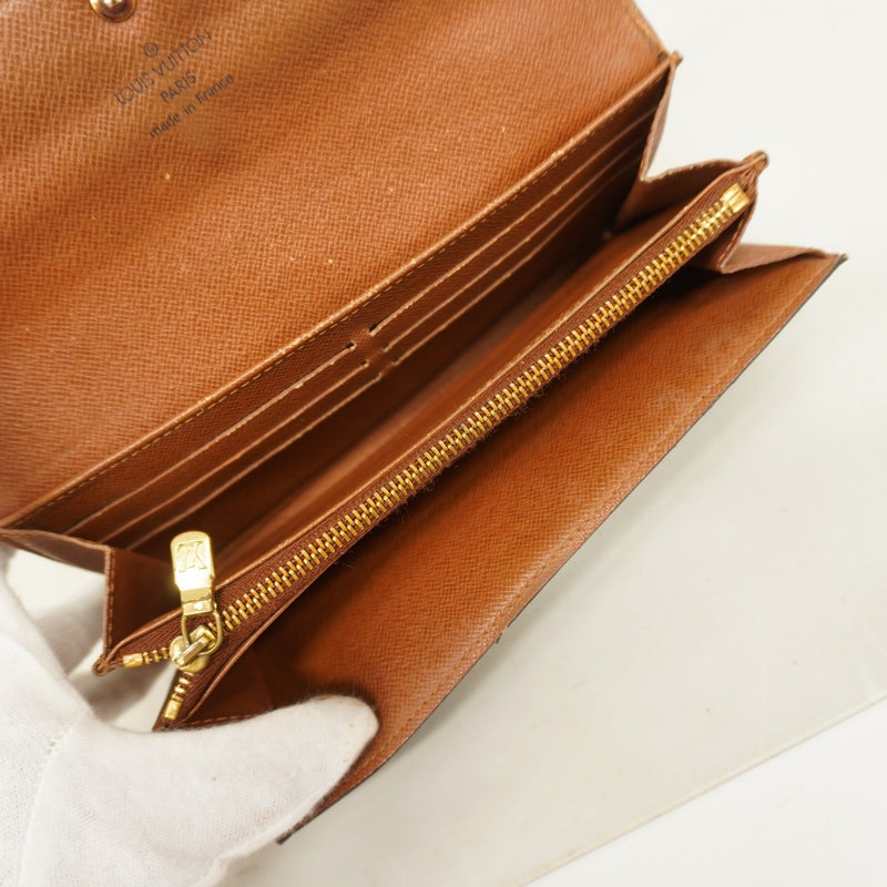 5pe6854】ルイヴィトン 長財布 モノグラム ポルトフォイユサラ M61734