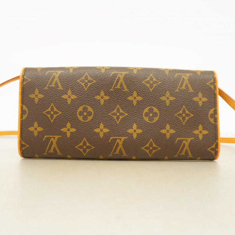 5pe6863】ルイヴィトン ショルダーバッグ モノグラム ポシェットツイン