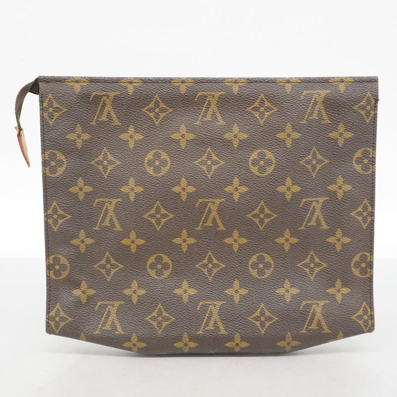 5pe6869】ルイヴィトン クラッチバッグ モノグラム ポッシュトワレット