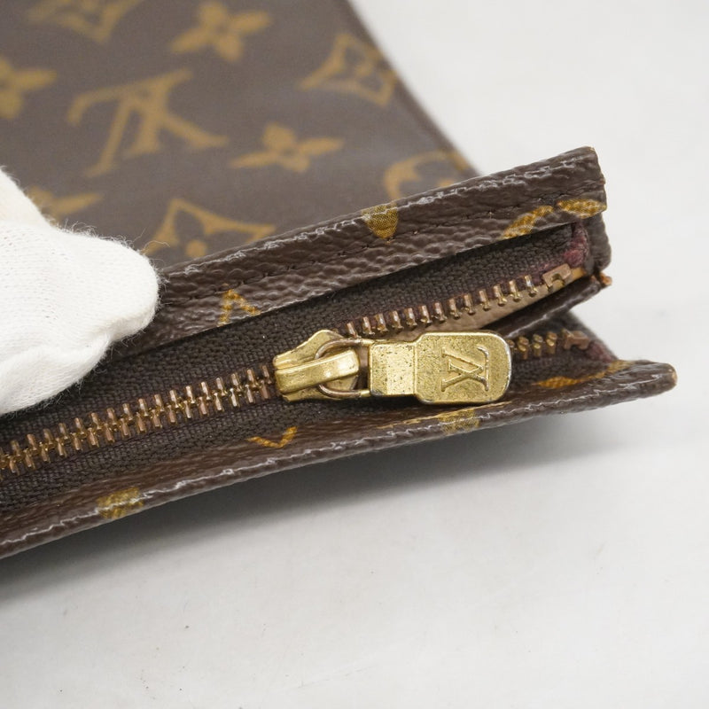 5pe6869】ルイヴィトン クラッチバッグ モノグラム ポッシュトワレット