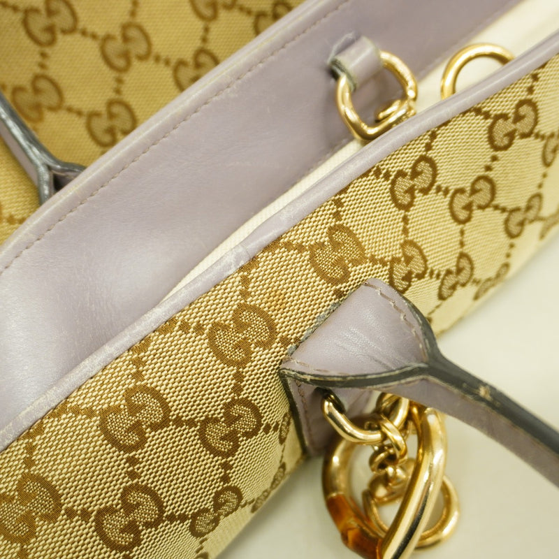 5pe6937-k】グッチ トートバッグ GGキャンバス ハートビット 269956