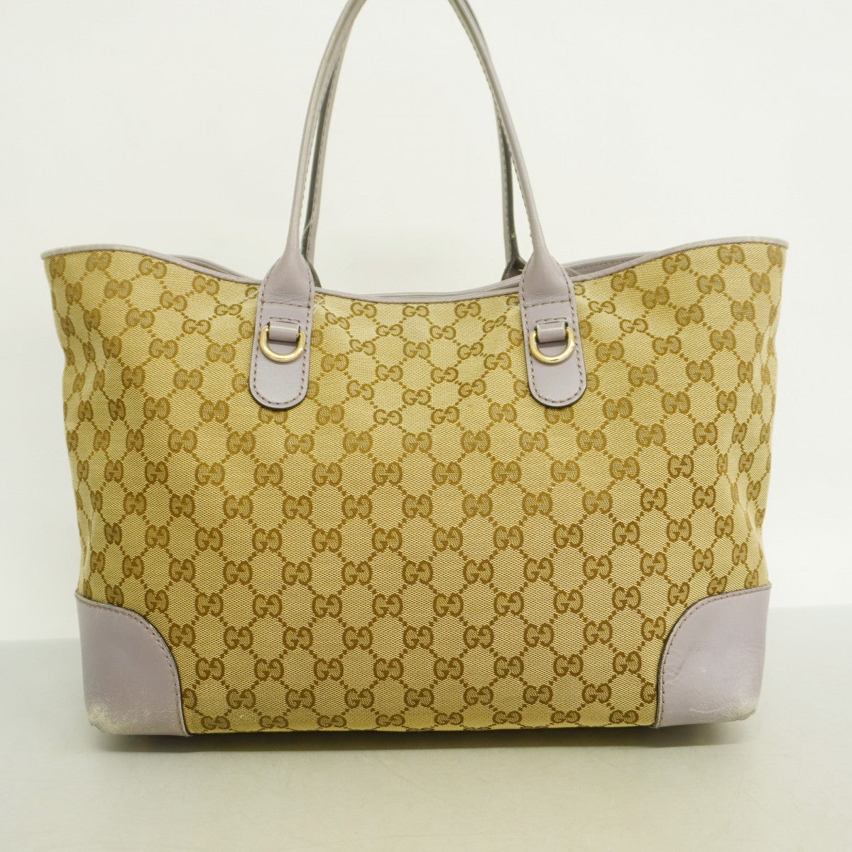 美品 ✨ グッチ トートバッグ GG柄 キャンバス ハート金具 赤 5pe6937-k】グッチ トートバッグ GGキャンバス ハートビット 269956