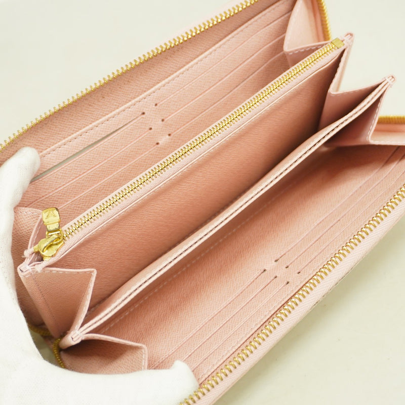 5pe6942-k】ルイヴィトン 長財布 ダミエ・アズール ジッピーウォレット