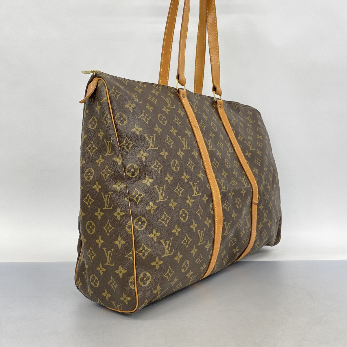 5pe7028】ルイヴィトン ボストンバッグ モノグラム フラネリー50