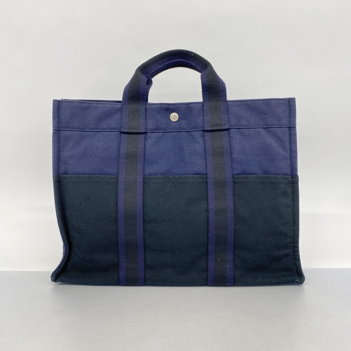 5pe7039-k】エルメス トートバッグ フールトゥMM キャンバス ブラック