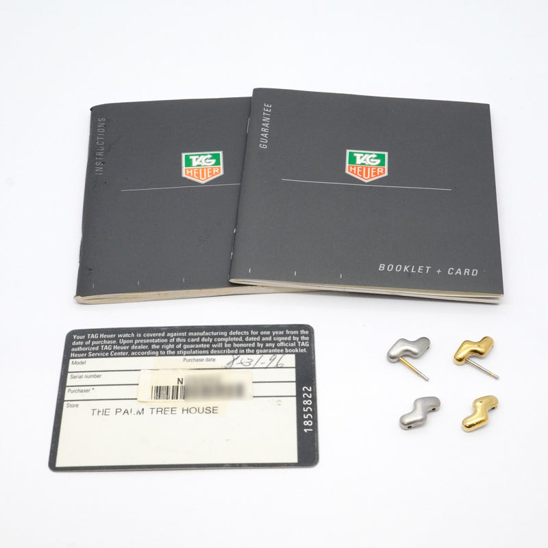 ★SALE【5wwg0196】タグホイヤー セル CG2121-R0 黒文字盤【中古】腕時計 メンズ