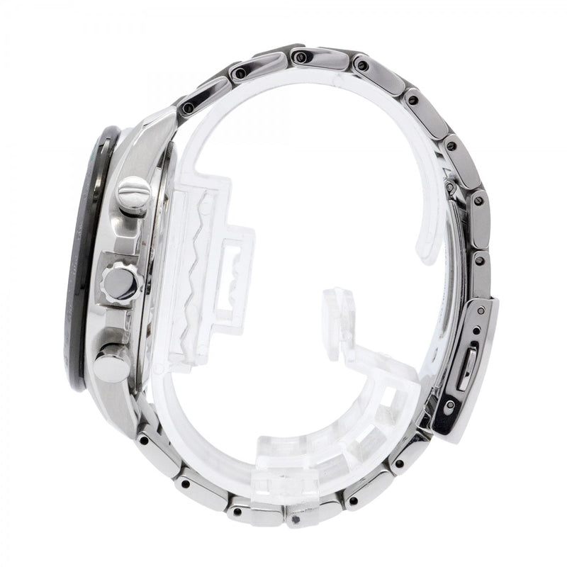 【5wwg0202】セイコー SEIKO × TOYOTA MODELLISTA V175-0FB0 黒文字盤【中古】腕時計 メンズ