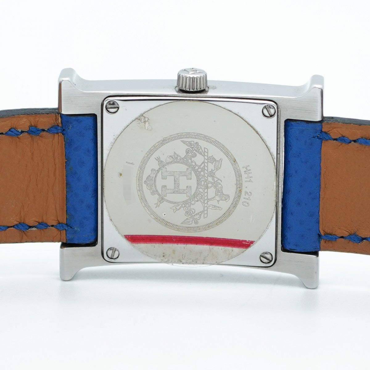 【5wwg0234】エルメス Hウォッチ HH1.210 シルバー文字盤【中古】腕時計 レディース