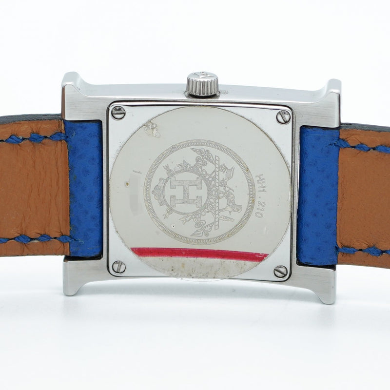 【5wwg0234】エルメス Hウォッチ HH1.210 シルバー文字盤【中古】腕時計 レディース