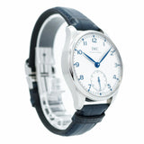 ★SALE【5wwg0242】IWC アイダブリューシー シャフハウゼン ポルトギーゼ IW358304 シルバー文字盤【中古】腕時計 メンズ