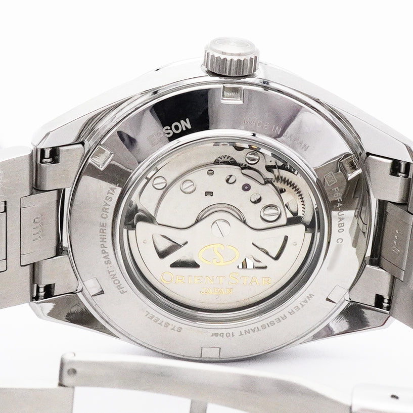 【5wwg0264】オリエントスター モダンスケルトン F6F4-UAB0 スケルトン文字盤【中古】腕時計 メンズ